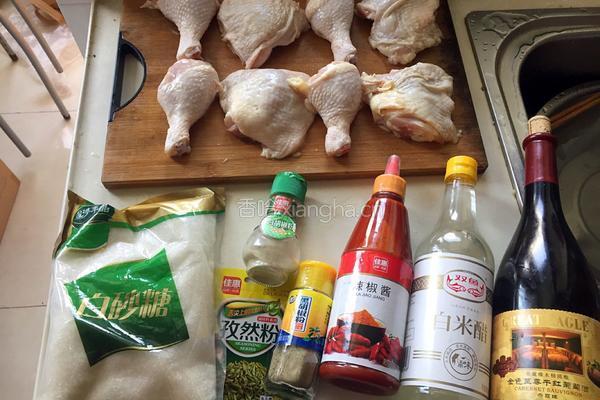 BBQ烤去骨鸡腿排的做法图解1