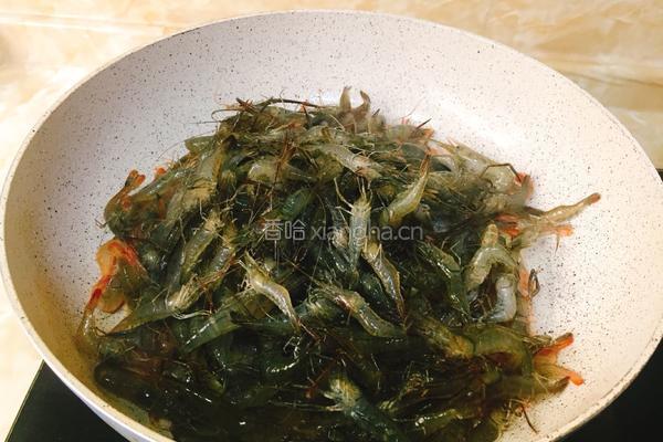 爆炒河虾的做法图解4