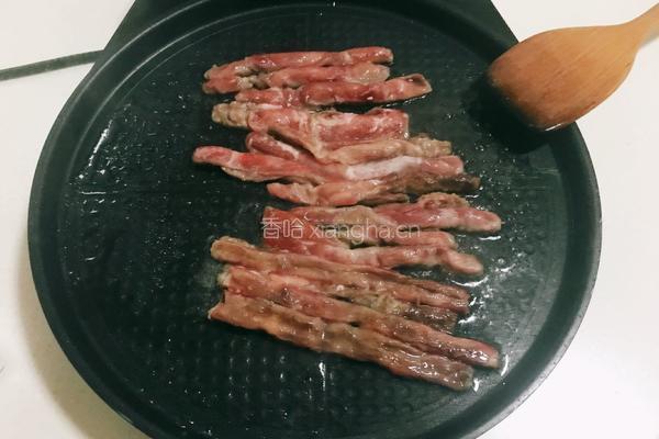 电饼铛黑椒肥牛饭的做法图解4