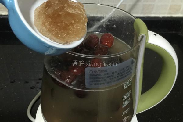 木耳红枣栗子糖水的做法图解6