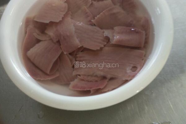 椒麻腰片的做法图解1