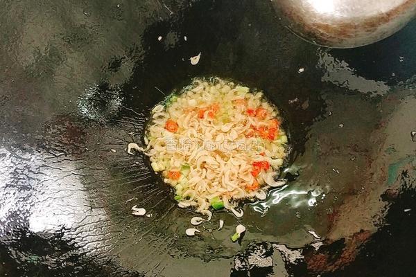虾皮豆腐炒蛋的做法图解7