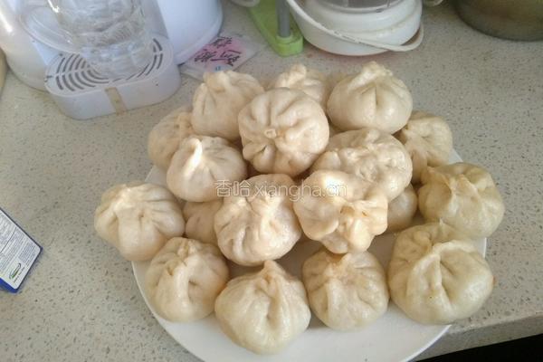 苤蓝香菇肉包的做法图解6