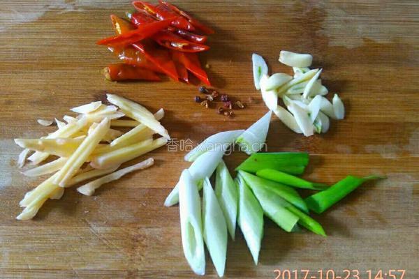 荷兰豆炒猪肝的做法图解4