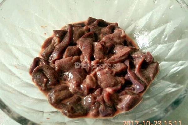 荷兰豆炒猪肝的做法图解8