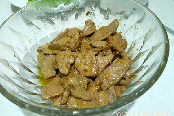 荷兰豆炒猪肝的做法图解12