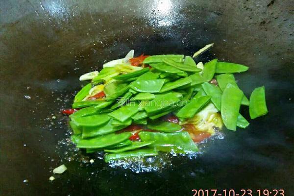 荷兰豆炒猪肝的做法图解14
