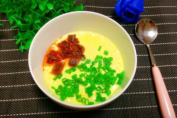 香菇酱蒸蛋的做法图解14