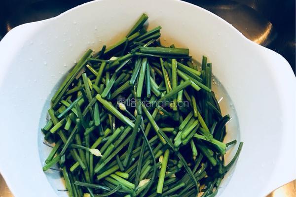 香炒韭菜花牛肉的做法图解3