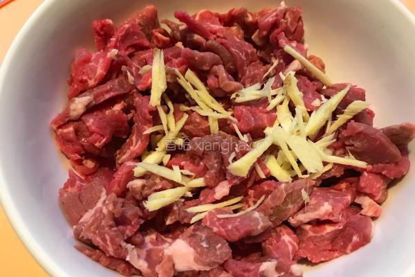 香炒韭菜花牛肉的做法图解7