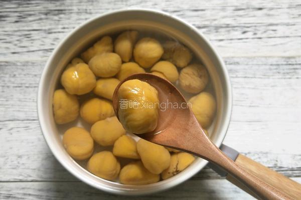 栗子香蕉磅蛋糕的做法图解4