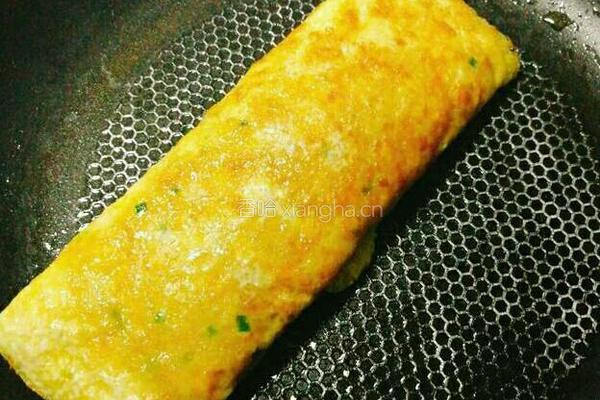 鸡蛋豆腐卷的做法图解7