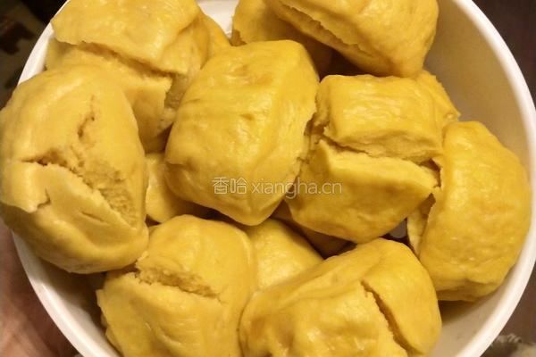 南瓜馒头的做法图解5