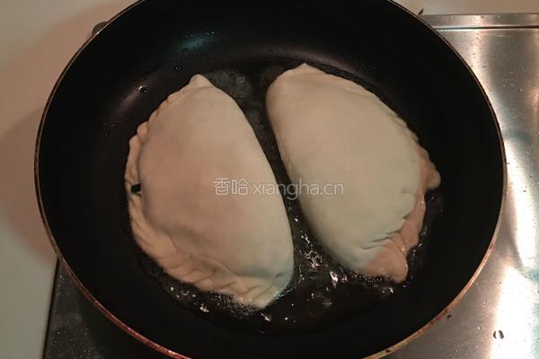 韭菜盒子的做法图解6