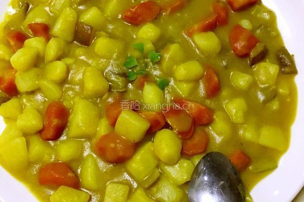 咖喱土豆的做法图解4