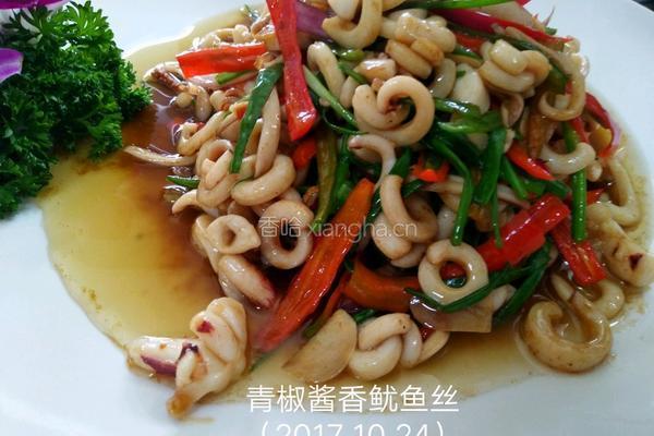 青椒酱香鱿鱼丝