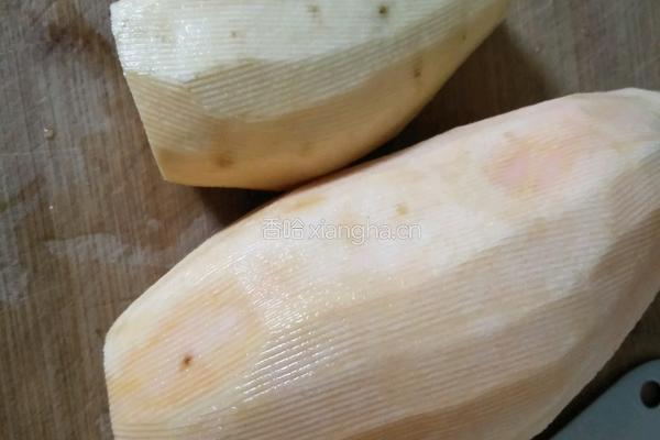 红薯小米粥的做法图解2