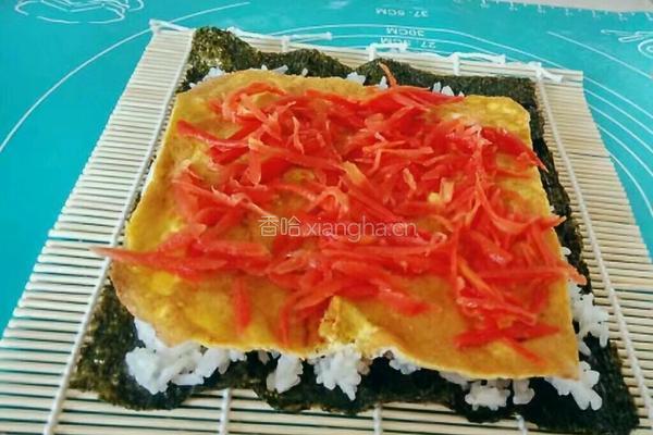 金枪鱼饭卷的做法图解16
