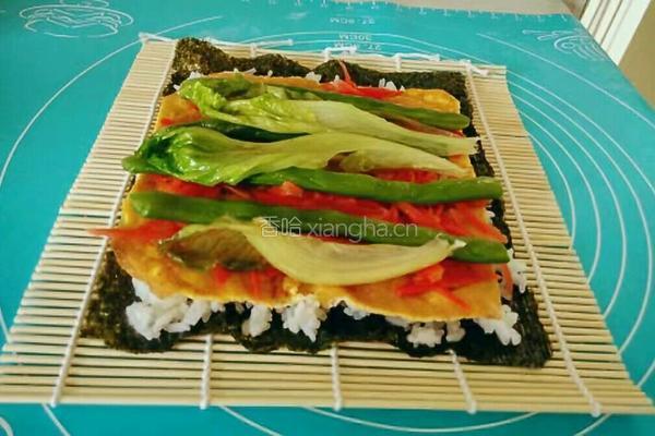 金枪鱼饭卷的做法图解18