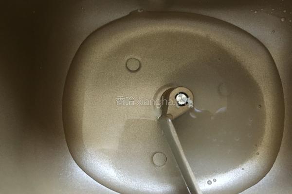 刀切馒头（面包机版）的做法图解1