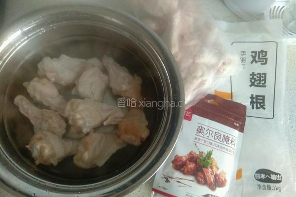 奥尔良烤鸡翅根的做法图解1