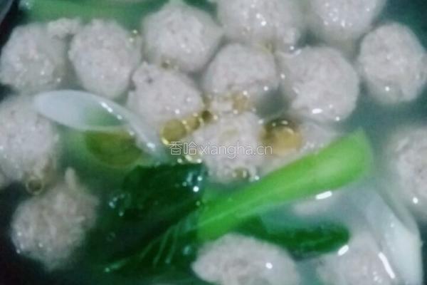 汆丸子的做法图解18