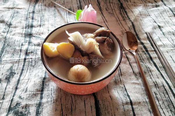 无花果板栗骨头汤