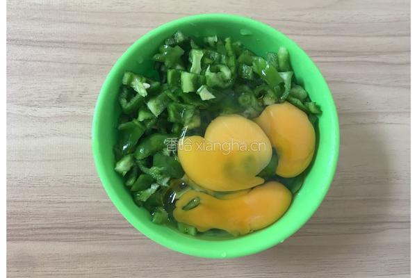 青椒蛋饼的做法图解3