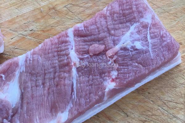 大肉炒面的做法图解1