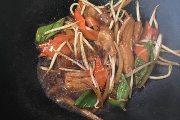 大肉炒面的做法图解8