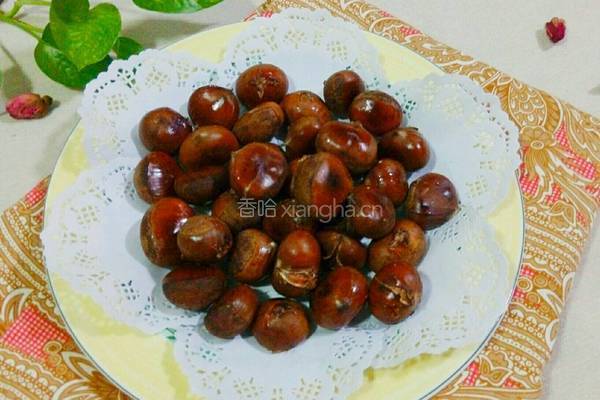 电饼铛烤栗子的做法图解6