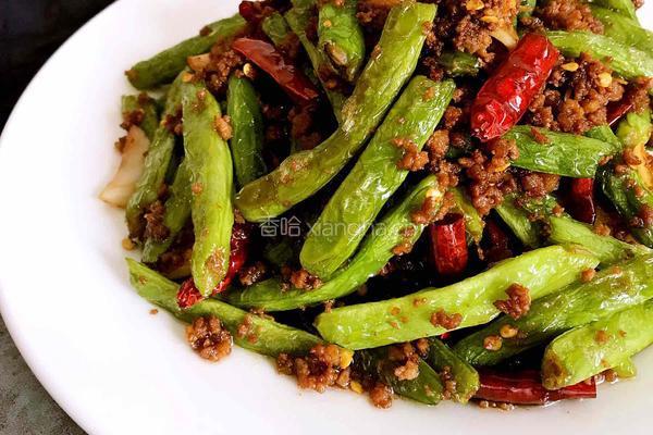 干煸四季豆的做法图解12