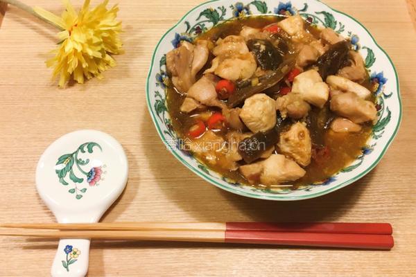 剥皮辣椒蒸鸡的做法图解6