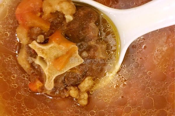 番茄牛尾汤的做法图解5