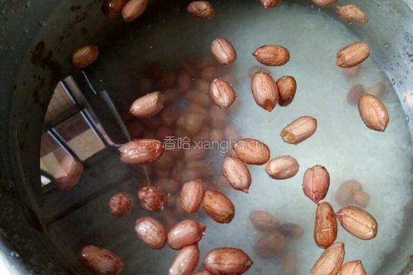 花生粥的做法图解2