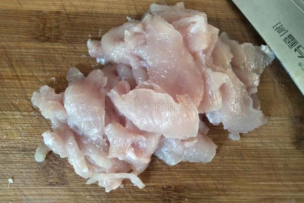 杏鲍菇炒肉的做法图解2