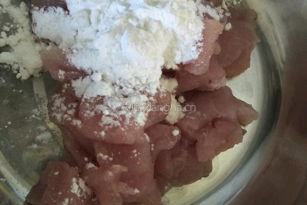 杏鲍菇炒肉的做法图解3