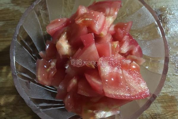 西红柿鸭蛋炒饭的做法图解4