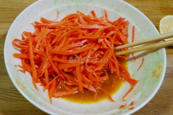 柠檬胡萝卜的做法图解4