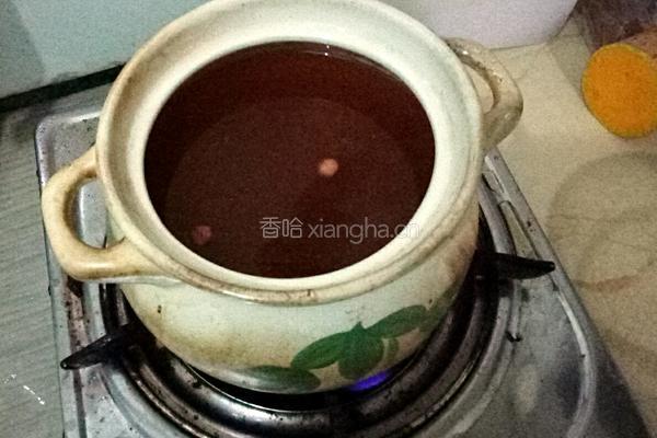红豆羹的做法图解2