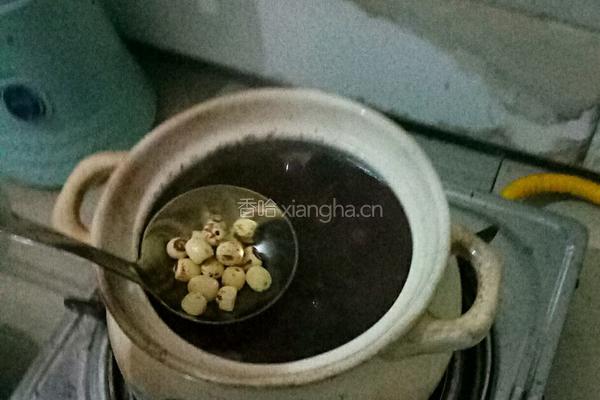 红豆羹的做法图解3