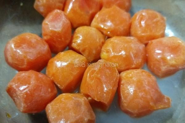 紫薯蛋黄酥的做法图解1