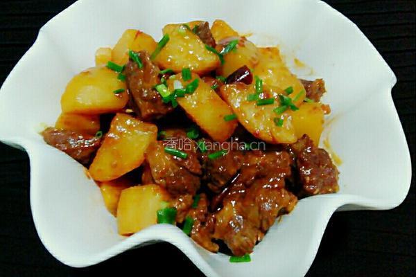 土豆炖牛腩的做法图解19