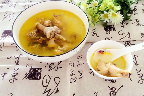 澄清草鸡汤的做法图解14