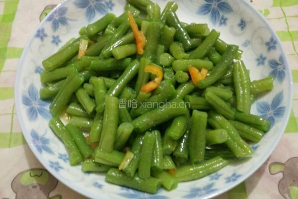 凉拌缸豆的做法图解4