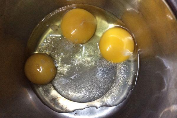 鸡蛋小饼干的做法图解2