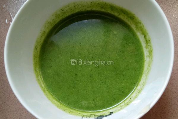 西兰花汁的做法图解4