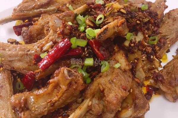 香辣小羊排的做法图解9