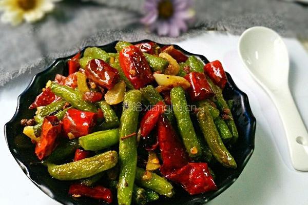 腊肉末煸豆角的做法图解11