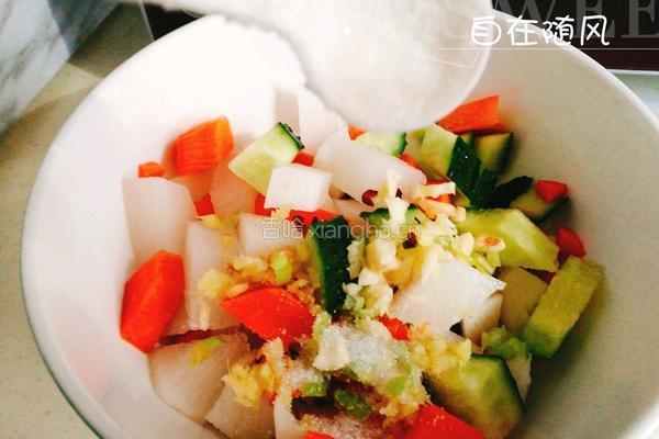 爽口小菜的做法图解5